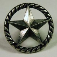 raised_star_knob_antique_silver
